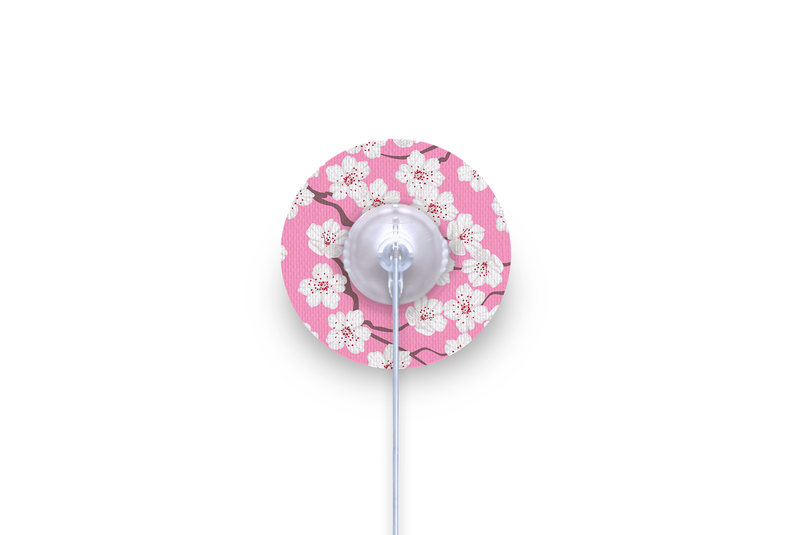 Pink Blossom Patch - mylife Orbit for Single diabetes supplies and insulin pumps