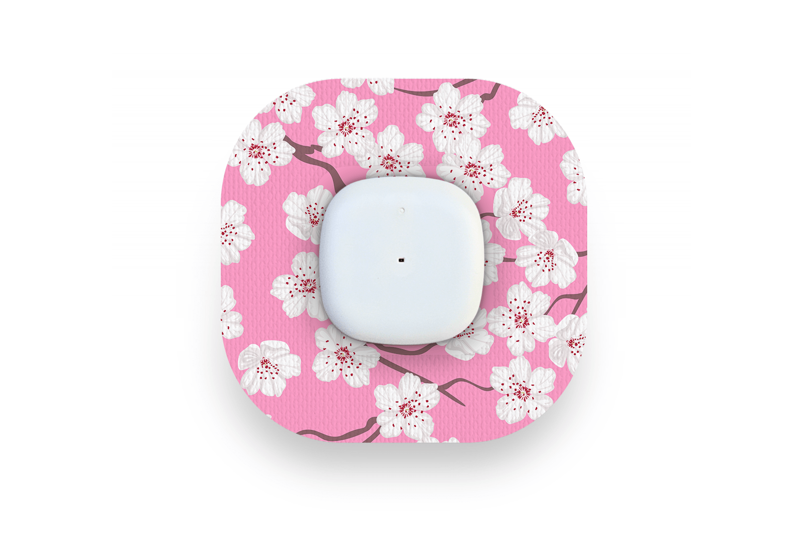 Pink Blossom Patch - Simplera for Single diabetes supplies and insulin pumps