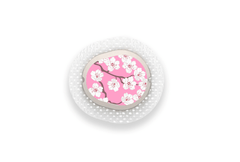 Pink Blossom Sticker for Dexcom G7 / One+ Sensor diabetes supplies and insulin pumps