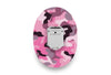 Pink Camo Patch for Glucomen Day diabetes supplies and insulin pumps