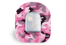  Pink Camo Patch - Omnipod for Single diabetes supplies and insulin pumps