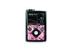 Pink Camo Sticker for Novopen 4, 5, 6, or Echo diabetes supplies and insulin pumps