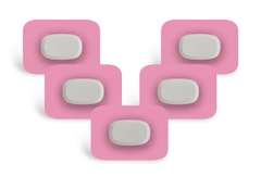 Pink Classic Pack for GlucoRX Aidex diabetes supplies and insulin pumps