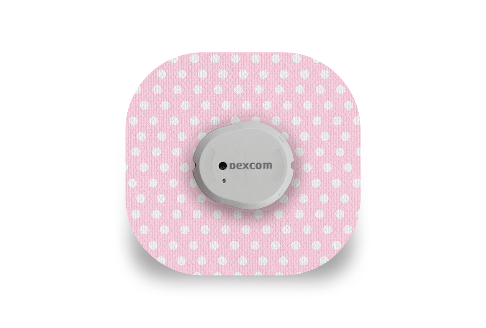 Pink Polka Dot Patch for Freestyle Libre 2 diabetes supplies and insulin pumps