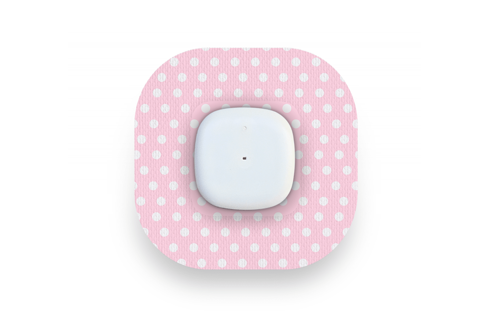 Pink Polka Dot Patch for Freestyle Libre 2 diabetes supplies and insulin pumps