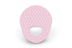 Pink Polka Dot Patch for Freestyle Libre 2 diabetes supplies and insulin pumps