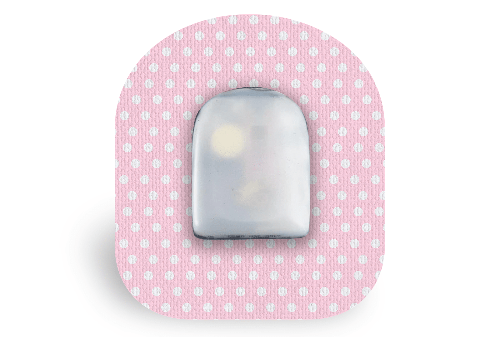 Pink Polka Dot Patch for Freestyle Libre 2 diabetes supplies and insulin pumps