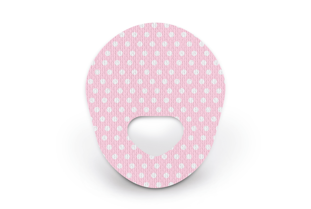 Pink Polka Dot Patch - Guardian Enlite for Guardian Enlite diabetes supplies and insulin pumps