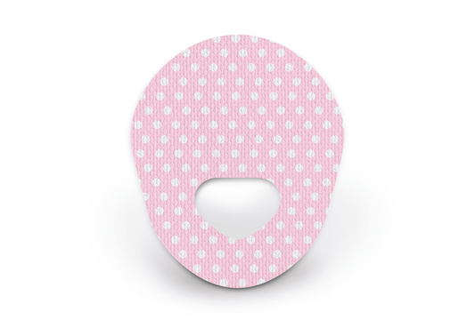 Pink Polka Dot Patch - Guardian Enlite for Guardian Enlite diabetes supplies and insulin pumps