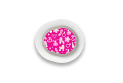 Pink Power Sticker for Novopen 4, 5, 6, or Echo diabetes supplies and insulin pumps