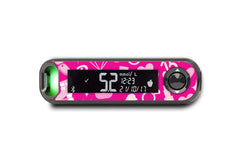 Pink Power Sticker for Novopen 4, 5, 6, or Echo diabetes supplies and insulin pumps