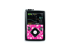 Pink Power Sticker for Novopen 4, 5, 6, or Echo diabetes supplies and insulin pumps