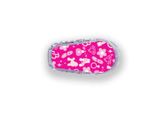 Pink Power Sticker for Novopen 4, 5, 6, or Echo diabetes supplies and insulin pumps