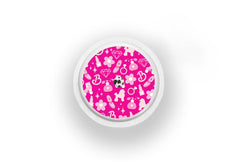 Pink Power Sticker for Novopen 4, 5, 6, or Echo diabetes supplies and insulin pumps