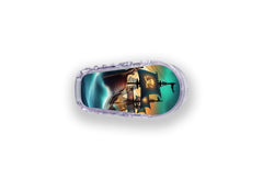 Pirate Ship Sticker for Novopen 4, 5, 6, or Echo diabetes supplies and insulin pumps