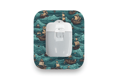 Pirate Ships Patch for TouchCare® Nano 300U pump diabetes supplies and insulin pumps