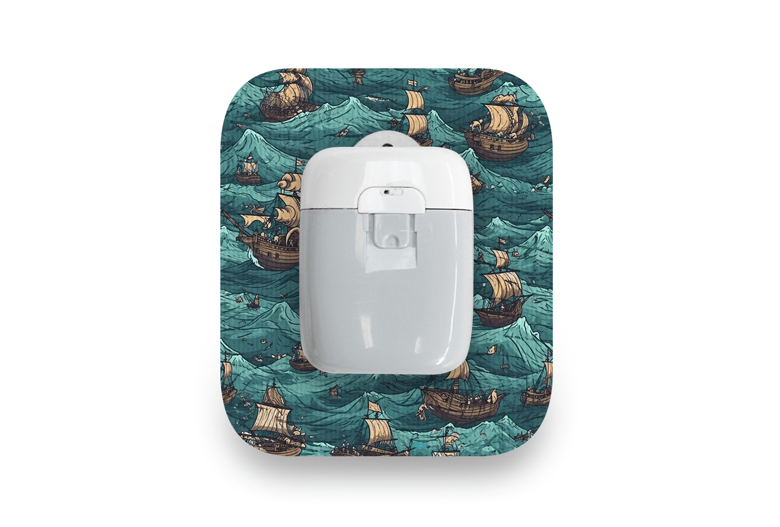 Pirate Ships Patch - Medtrum Pump for Single diabetes supplies and insulin pumps