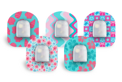 Pool Party Patch Pack for Omnipod diabetes supplies and insulin pumps
