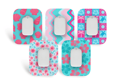Pool Party Patch Pack for Medtrum CGM diabetes supplies and insulin pumps