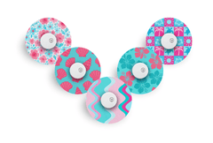 Pool Party Patch Pack for Libre 3 diabetes supplies and insulin pumps
