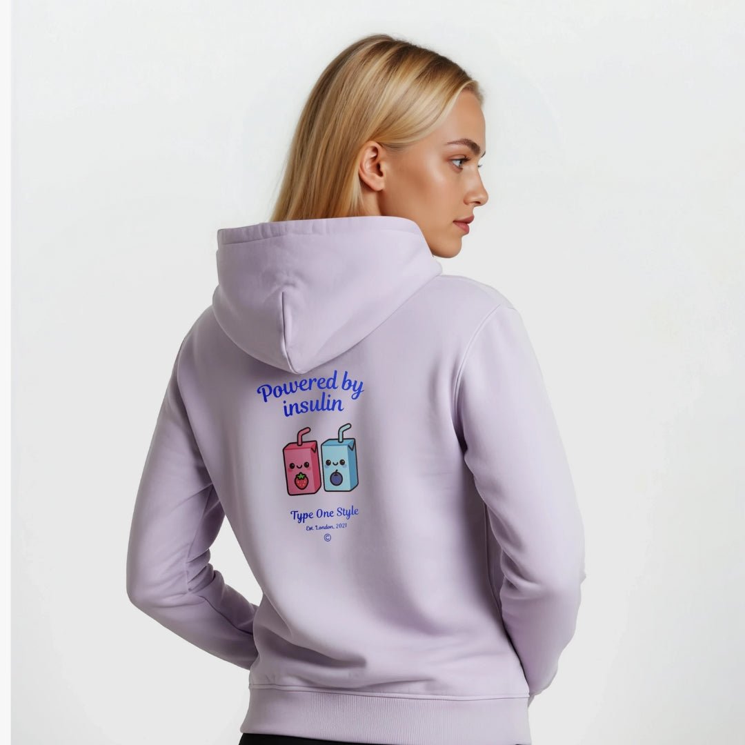 Powered Hoodie for Black diabetes supplies and insulin pumps