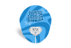 Powered Patch for Guardian Enlite diabetes supplies and insulin pumps