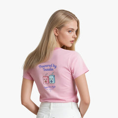 Powered T-Shirt for Black diabetes supplies and insulin pumps