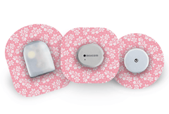 Pretty in Pink Patch for Freestyle Libre 2 diabetes supplies and insulin pumps
