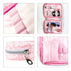 Pretty in Pink T1D Essentials Bag for diabetes supplies and insulin pumps