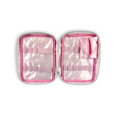 Pretty in Pink T1D Essentials Bag for diabetes supplies and insulin pumps