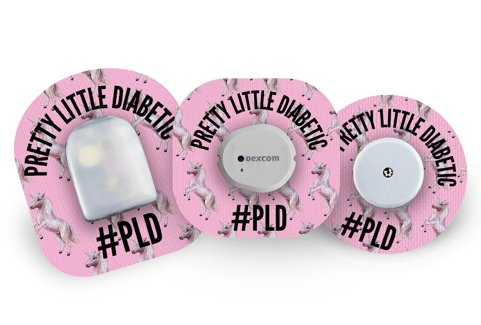 Pretty Little Diabetic Patch for Freestyle Libre diabetes supplies and insulin pumps