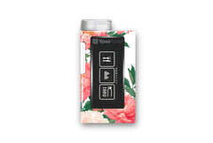 Pretty Peony Sticker for Novopen 4, 5, 6, or Echo diabetes supplies and insulin pumps