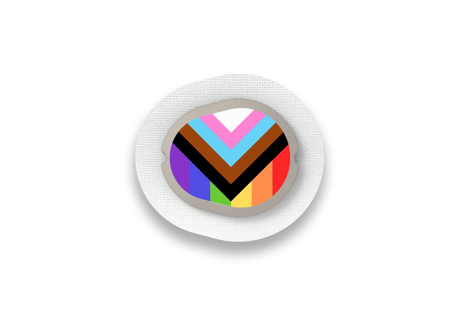 Pride Progression Sticker - Dexcom G7 / One+ Sensor for diabetes supplies and insulin pumps