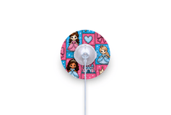 Princess Patchwork Patch for mylife Orbit diabetes supplies and insulin pumps