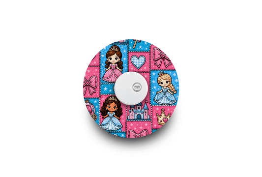 Princess Patchwork Patch – Libre 3 für Diabetes-Verbrauchsmaterialien und Insulinpumpen