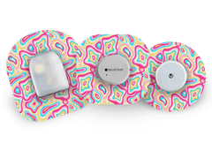 Psychedelic Patch for Freestyle Libre 2 diabetes supplies and insulin pumps