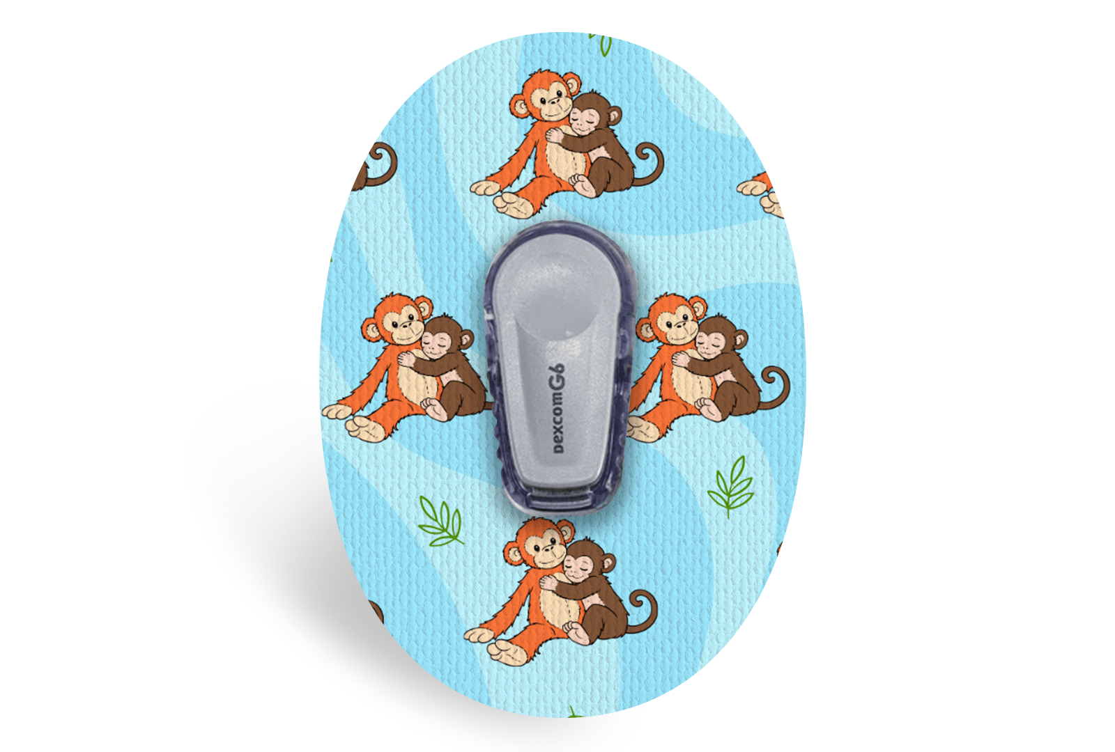 Punch the Monkey Patch - Dexcom G6 / One for Single diabetes supplies and insulin pumps