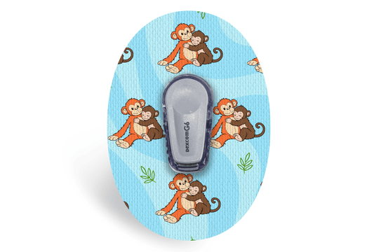 Punch the Monkey Patch - Dexcom G6 / One for Single diabetes supplies and insulin pumps