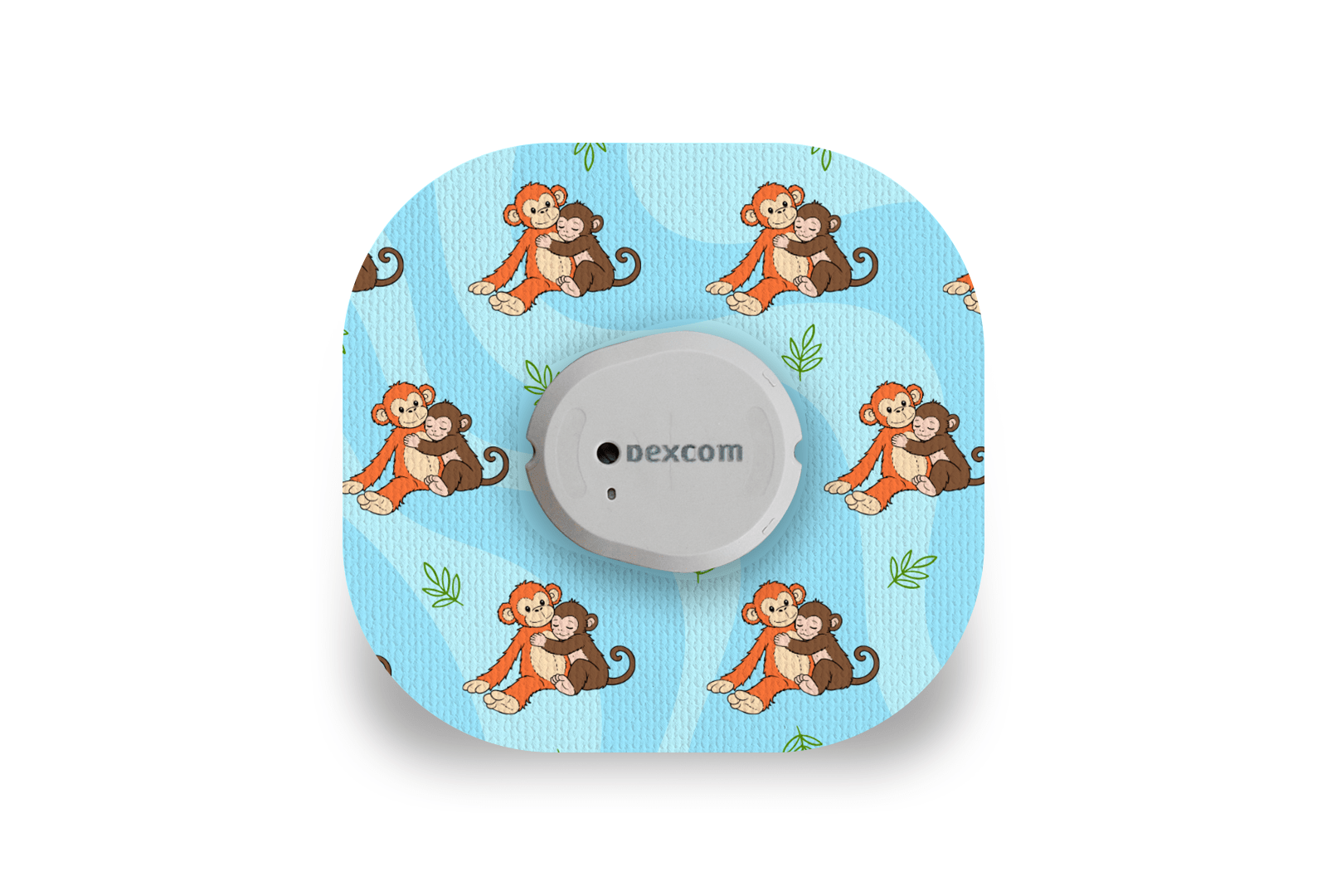 Punch the Monkey Patch - Dexcom G7 / One+ for Single diabetes supplies and insulin pumps