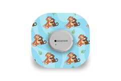 Punch the Monkey Patch - Dexcom G7 / One+ for Single diabetes supplies and insulin pumps