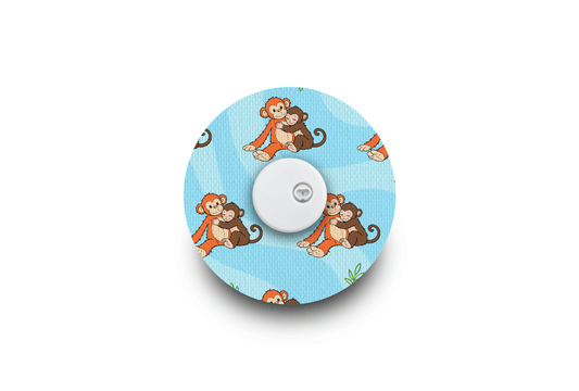 Punch the Monkey Patch - Libre 3 for Single diabetes supplies and insulin pumps