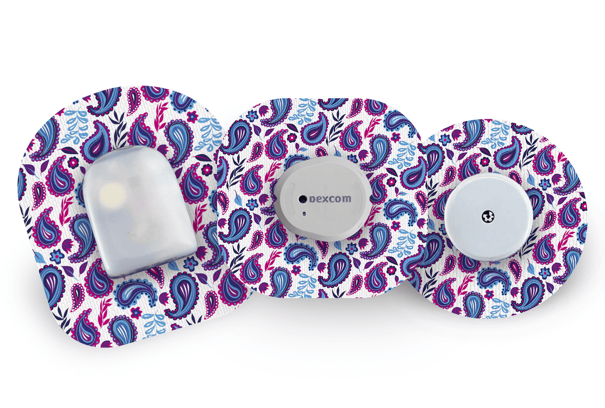 Purple Drops Patch for Freestyle Libre 2 diabetes supplies and insulin pumps