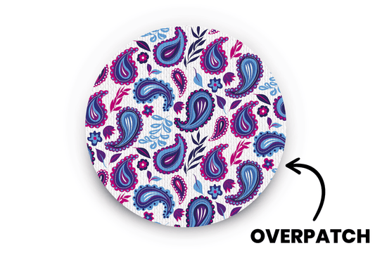 Purple Drops Patch - Overpatches for Single diabetes supplies and insulin pumps