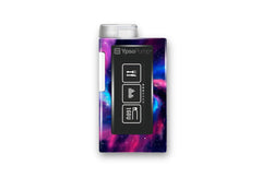 Purple Nebula Sticker for Dexcom G6 / One Sensor diabetes supplies and insulin pumps