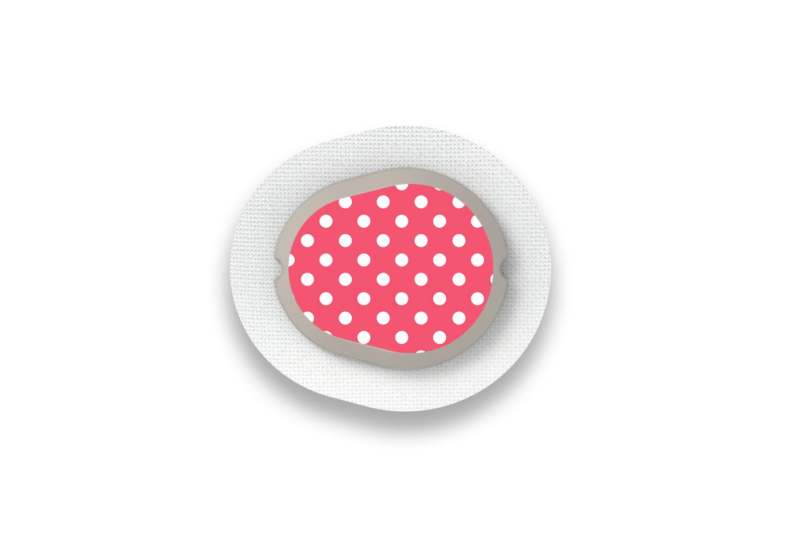 Red Polka Dot Sticker for Novopen 4, 5, 6, or Echo diabetes supplies and insulin pumps