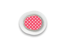 Red Polka Dot Sticker for Novopen 4, 5, 6, or Echo diabetes supplies and insulin pumps