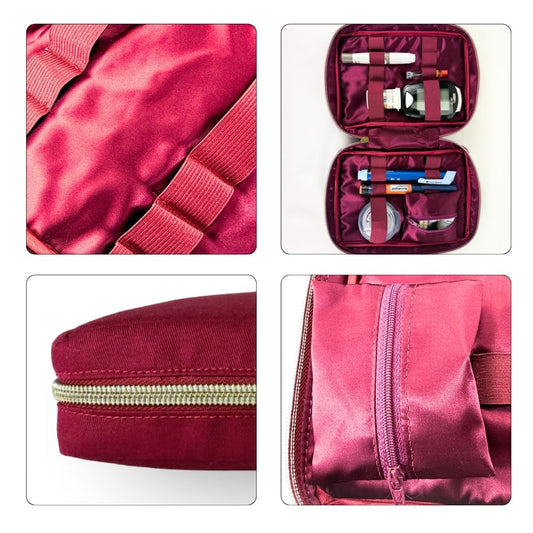 Deep Red T1D Essentials Bag