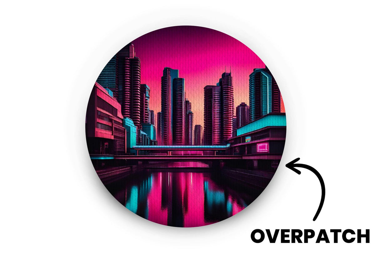 Retro City Patch - Overpatches for Single diabetes supplies and insulin pumps