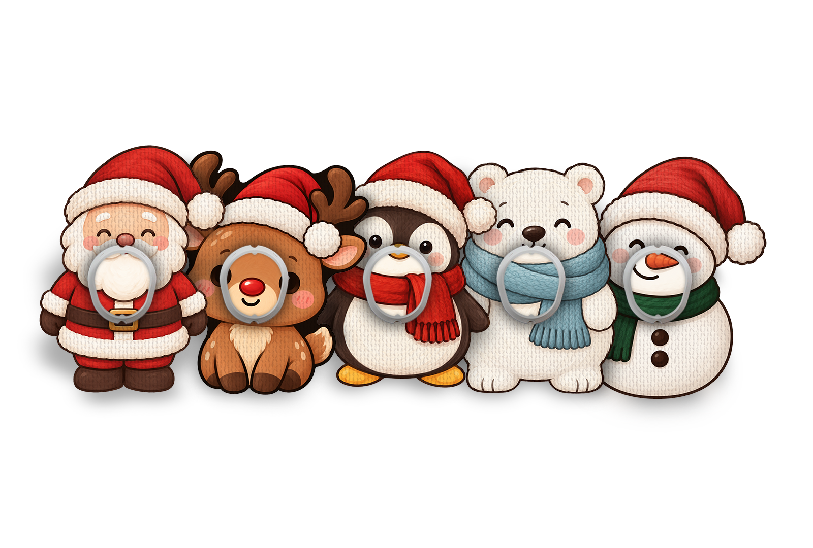„Santa’s Little Helpers“ für Dexcom G7 / One+ Diabeteszubehör und Insulinpumpen