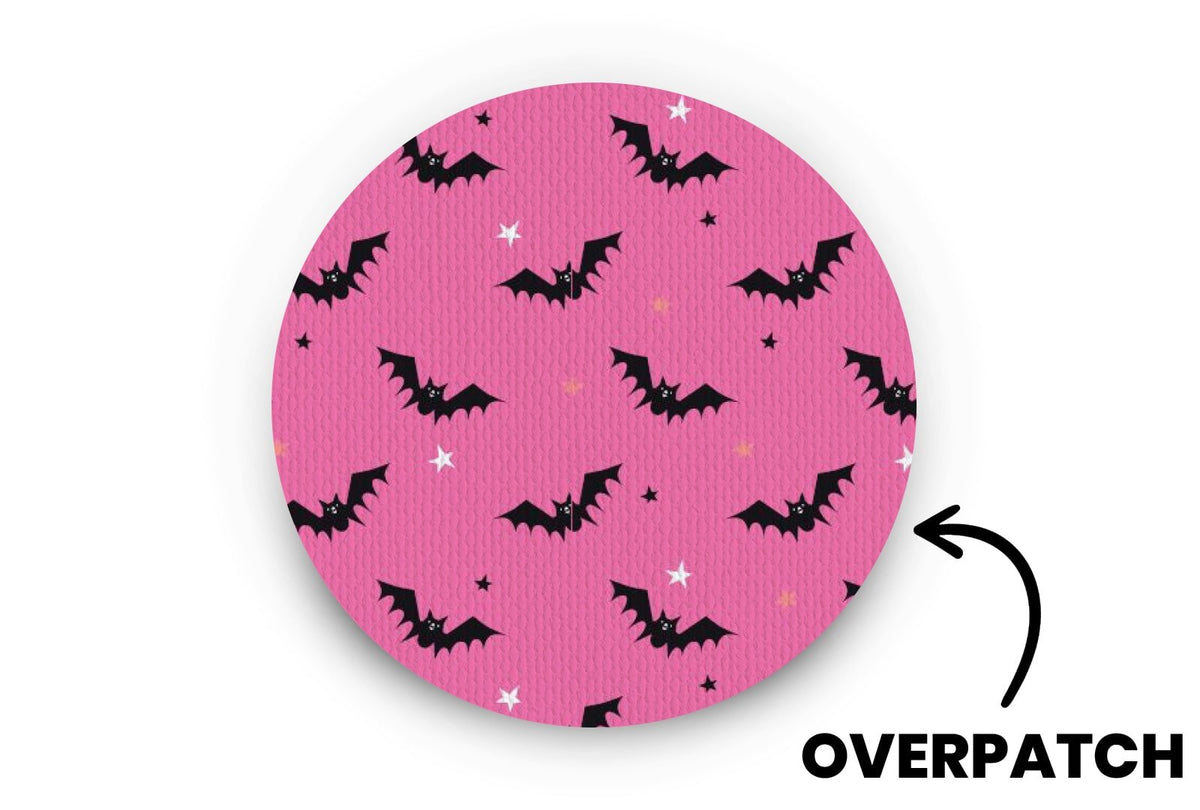 Scary Bats Patch - Overpatches for Single diabetes supplies and insulin pumps